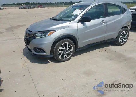 2019 Honda Hr-V Sport из США, поврежденный, VIN 3CZRU5H19KM729582